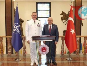 Milli Savunma Bakanı Güler, SACT Vandier’i Kabul Etti