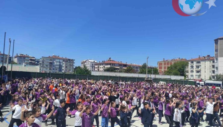 Mudanya Şükrü Çavuş Sait Eroğlu İlkokulu Zumba Etkinliği