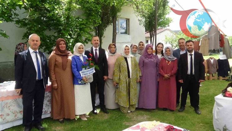 Mudurnu’da Ev Hanımlarından El Emeği Sergisi!