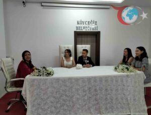 Muğla Köyceğiz’de Çiftlerin Unutulmaz Nikah Günü