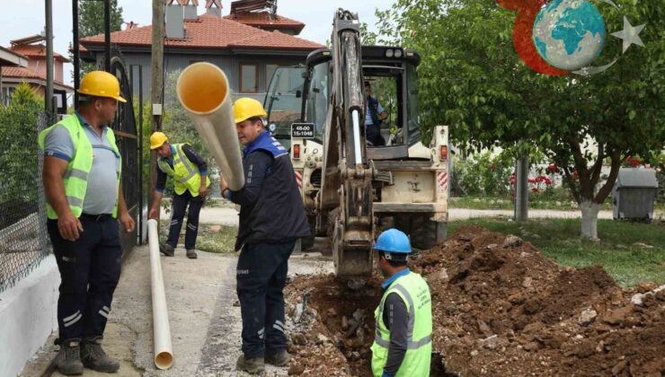 MUSKİ Çıtlık Mahallesinde İçme Suyu Hatlarını Yeniliyor