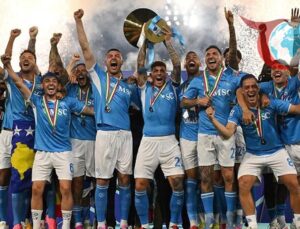Napoli, Serie A Şampiyonluğunu Kutladı