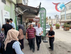 Nizip Belediye Başkanı Ali Doğan Esnafları Ziyaret Etti