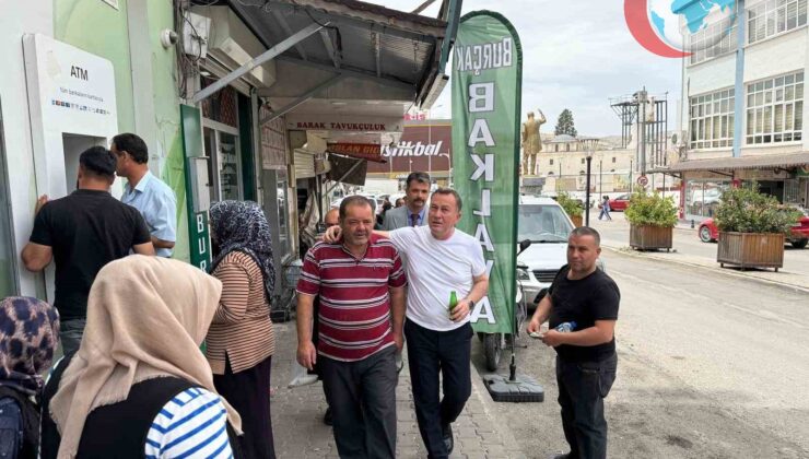 Nizip Belediye Başkanı Ali Doğan Esnafları Ziyaret Etti