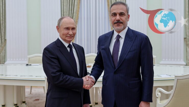 Rusya’da Dışişleri Bakanı Hakan Fidan Putin ile Görüştü