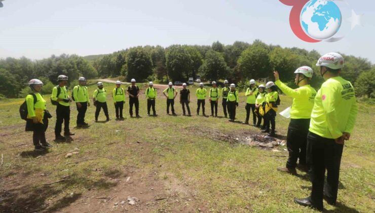Samsun’da Arama Kurtarma Eğitimi Başarıyla Tamamlandı