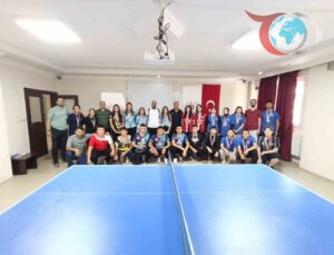 Sarıgöl İlçe Gençlik ve Spor Müdürlüğü Liseler Arası Masa Tenisi Turnuvası Tamamlandı