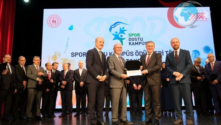 Uşak Üniversitesi “Spor Dostu Kampüs” Projesiyle Ödüllendirildi