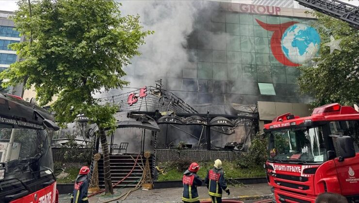 Yangın Zafer Mahallesinde: Kafe ve Market Kullanılamaz Hale Geldi
