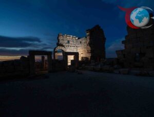 Zerzevan Kalesi’nde Işıkla Boyama Atölyesi