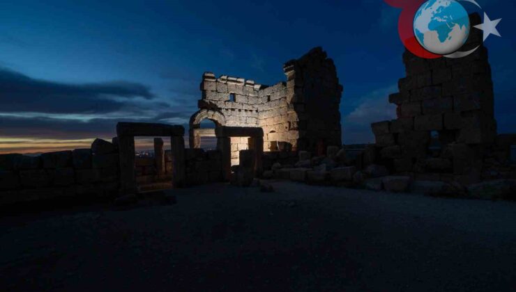 Zerzevan Kalesi’nde Işıkla Boyama Atölyesi