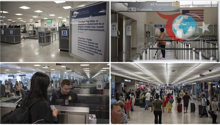 ABD’de Yabancı Yolcuların Sınır Denetim Süreci