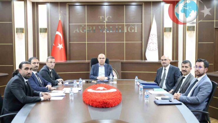 Ağrı’da Haftalık Çalışma Grubu Toplantısı Devam Ediyor