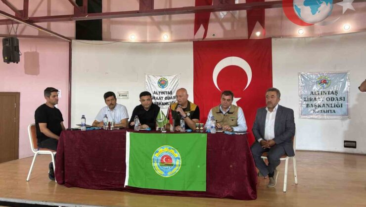 Altıntaş’ta Tarımın Geleceği İçin Kritik Buluşma