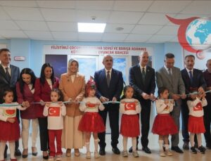 Ankara’da Filistinli Çocukların Anısına Yeni Kütüphane Açıldı