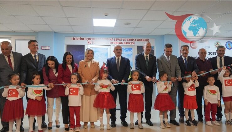 Ankara’da Filistinli Çocukların Anısına Yeni Kütüphane Açıldı