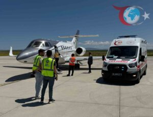 Ankara’ya Sevk Edilen Prematüre Bebek ve Ağrı’ya Getirilen Hasta Bebek