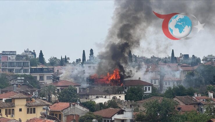 Antalya’da Otel Yangını: Çevredeki İşletmeler de Tehdit Altında