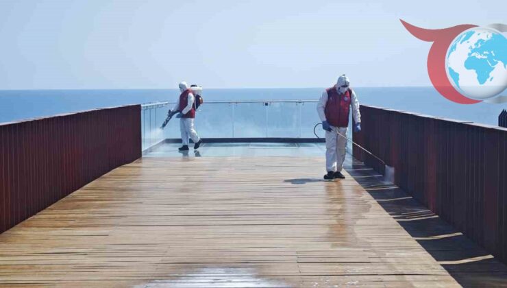 Arnavutköy’de Yaz Sezonunda Park ve Bahçelerde İlaçlama Seferberliği