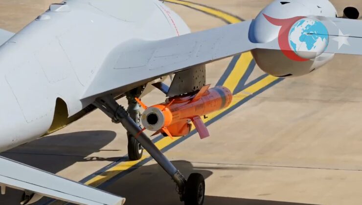 Bayraktar AKINCI TİHA, Çakır Füzesiyle Tam İsabet Sağladı