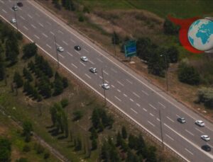 Bayram Trafiğinde Güvenlik İçin Havadan Denetim Başladı