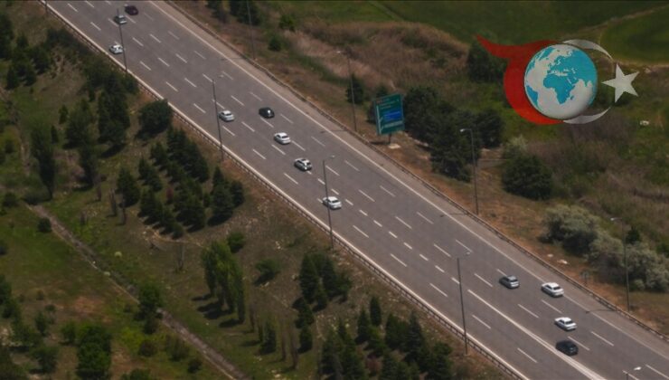 Bayram Trafiğinde Güvenlik İçin Havadan Denetim Başladı