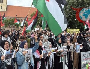 Berlin’de “Madleen” Gemisine Yapılan Saldırıya Yoğun Protesto