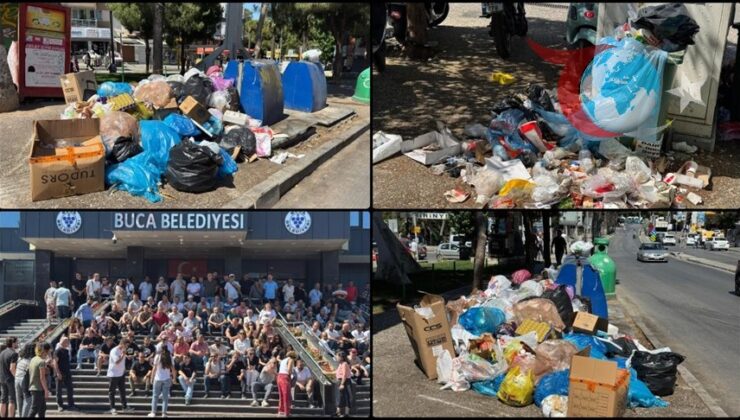 Buca Belediyesinde Grev: İşçiler Maaşlarını İstiyor