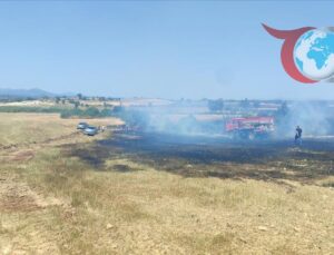 Çanakkale’de Korkutan Anız Yangını: Müdahale Çalışmaları Aralıksız Devam Ediyor