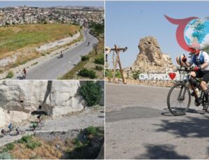 Cappadocia’da Uluslararası Bisiklet Yarışı Heyecanı