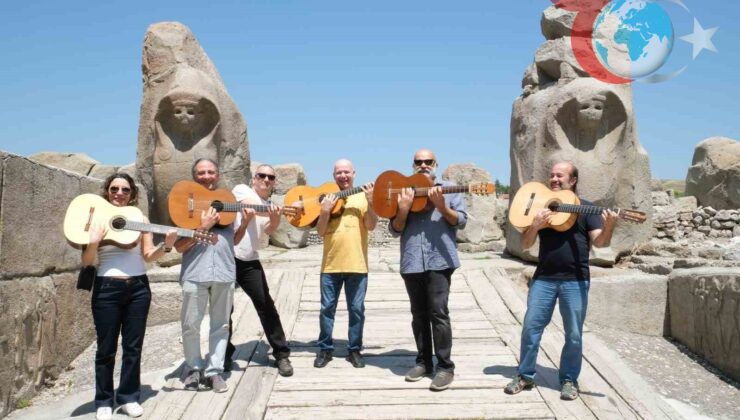 Çorum’da Gitarın Büyülü Sesleri ve Antik Hitit Mirası Buluştu