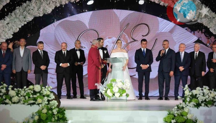 Çorum’da Görkemli Düğün: İş, Sanat ve Spor Camiası Bir Araya Geldi