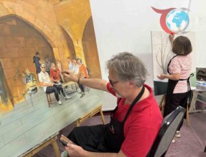 Çorum’da Sanat ve Tarih Buluşması: Uluslararası Resim Çalıştayı Başladı