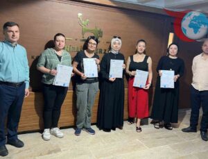 Denizli’de Terzilere Uluslararası Geçerlilikte Yeterlilik Belgesi