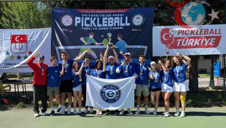 Ege Üniversitesi Pickleball Takımı’nın Türkiye Şampiyonluğundaki Etkileyici Yükselişi