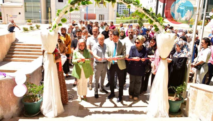 Elazığ Yurtları’nda Öğrencilerden El Sanatları Sergisi