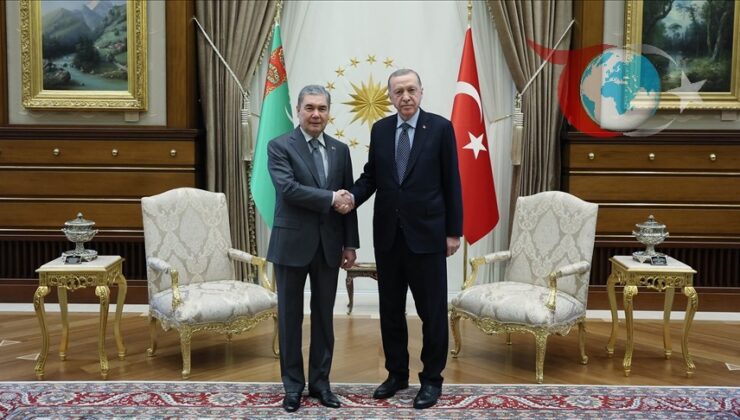 Erdoğan ve Berdimuhammedov Arasında Stratejik Görüşme