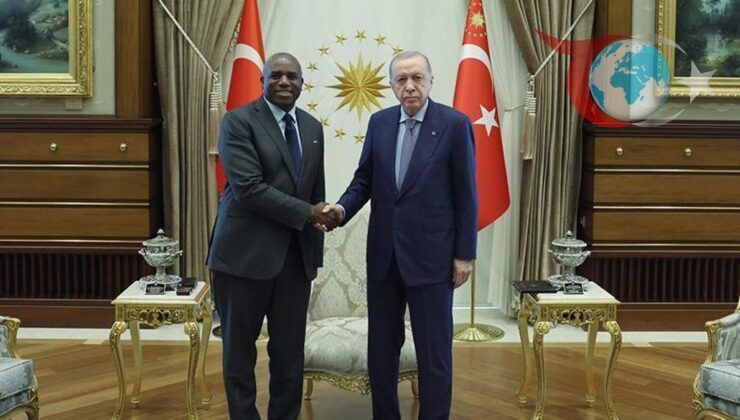 Erdoğan ve İngiltere Dışişleri Bakanı Lammy Bir Araya Geldi