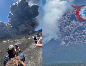 Etna Yanardağı Yine Hareketlendi: Sicilya’da Panik Anları