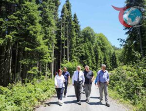 Galatasaray Düzce’de Yeni Tesisler İçin Arazi İncelemesi Yapıyor