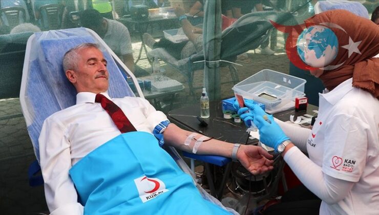 Gaziantep’te Kan Bağışı Kampanyasına Büyük Destek