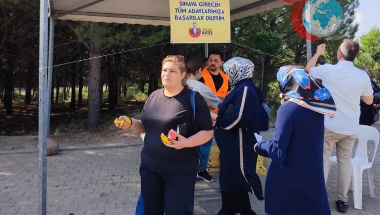 Gediz’de İlk Kez Düzenlenen YKS Sınavında Büyük Destek