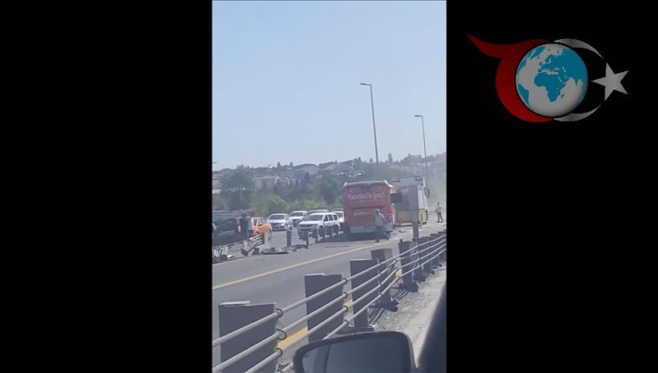 Haliç Köprüsü’nde Metrobüs Kazası: Trafikte Büyük Aksama
