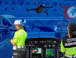 Havadan Denetimlerle Trafikte Güvenlik Artıyor