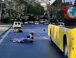 İstanbul’da Peş Peşe Yaşanan Motosiklet Kazaları