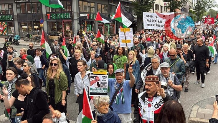İsveç ve Avusturya’da Filistin’e Destek Gösterileri: Soykırım İddiaları Gündemde