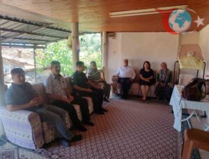 Karacasu’da Şehit Ailelerine Bayram Ziyareti