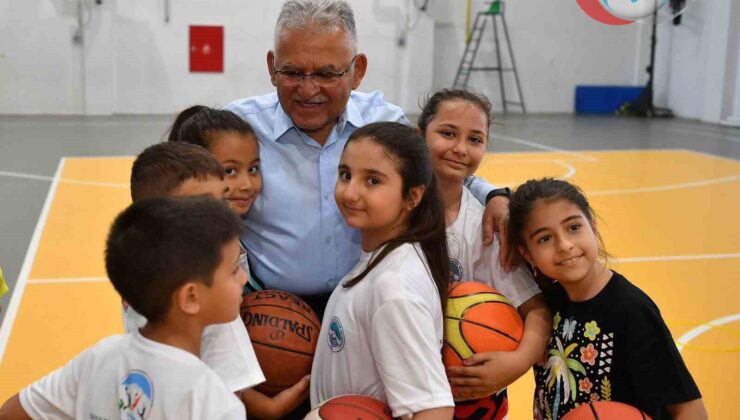Kayseri Büyükşehir Belediyesi’nden Çocuklara Spor Dolu Yaz Tatili