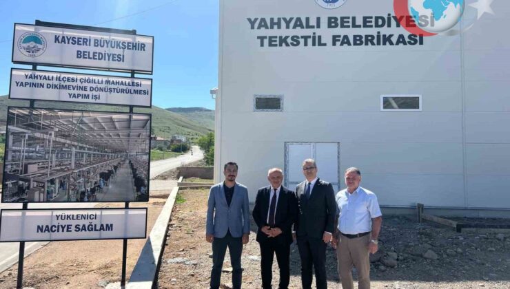 Kayseri’de Eski Hangar, Modern Tekstil Atölyesine Dönüşüyor