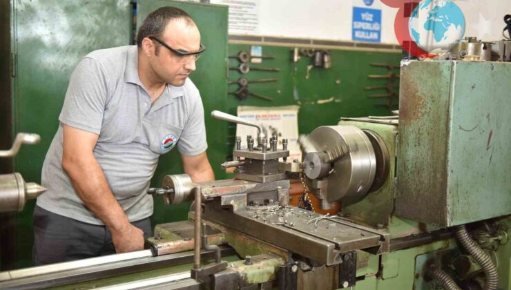 Kepez Belediyesi Bakım Atölyesi ile Tasarruf Sağlıyor